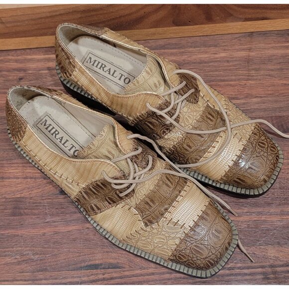 Men's MIRALTO Oxford Dress Shoes - Picture 3 of 11